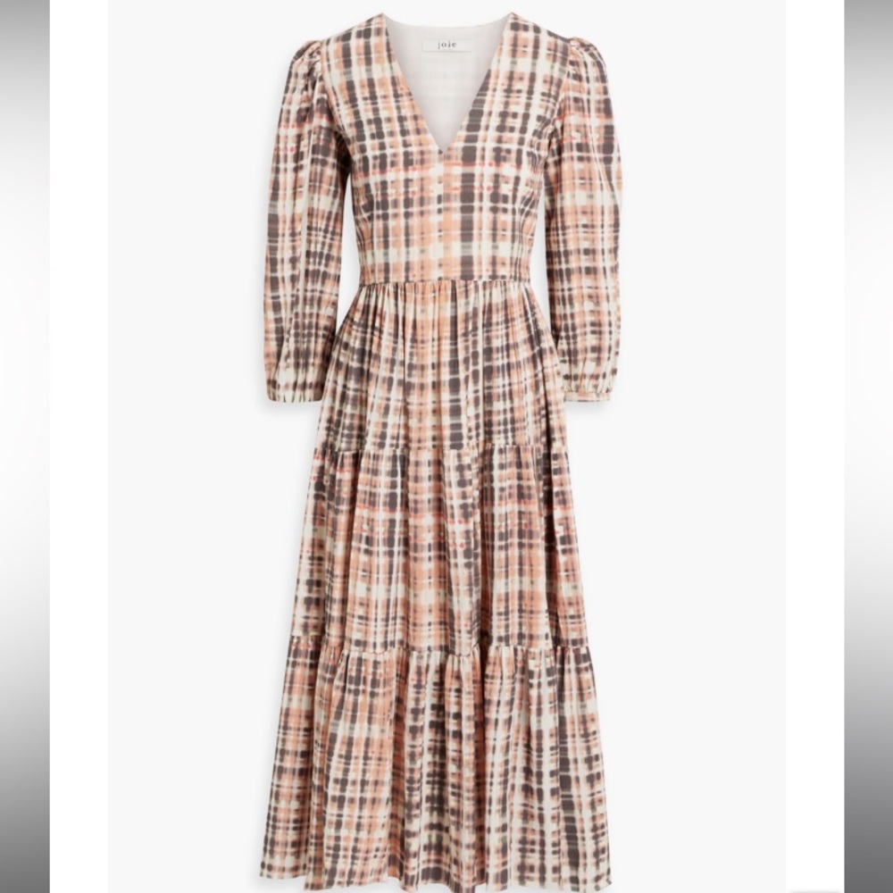 Tiered Midi Dress